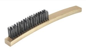 OATES Brazing Brush 4 Row Extra Stiff No 39