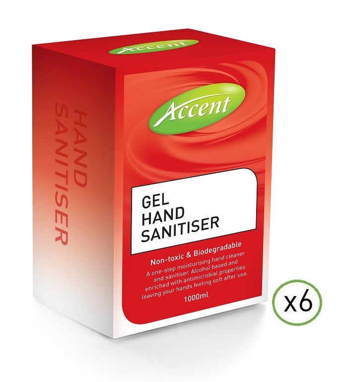 VERIDIA Gel Hand Sanitiser TF 6 x 1L