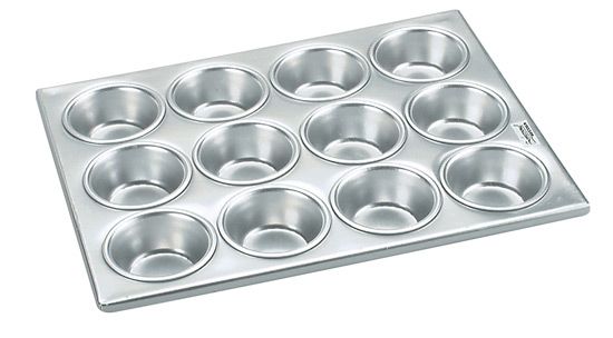 Muffin Pan - Aluminium 12 Cup