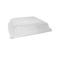 ECOWARE RPET Lid for Unbleached Sugarcane Platter 12 Inch (100)