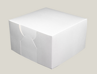 Cake Box 4 x 4 x 4 White (100)