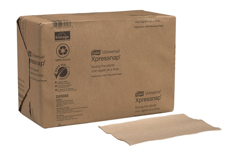 Tork Xpressnap Natural Dispenser Napkin N4 12x500