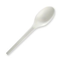 BIOPAK BioCutlery Spoon 150mm White 20x50