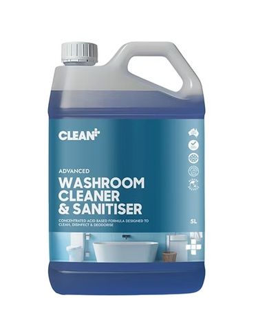 CLEAN+ Advanced Washroom Cleaner & Sanitiser 5L