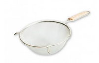 Strainer Double Mesh Wooden Handle 200mm