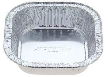 Square Foil Container 6113 RE 111x111mm 340mL (1000)
