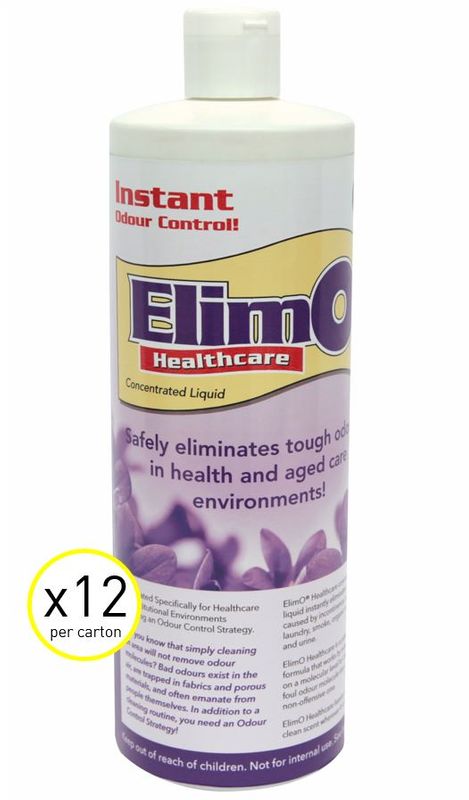 ElimO Healthcare Odour Neutraliser RTU 12 x 750mL