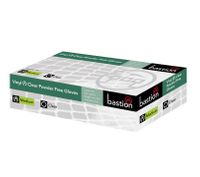 BASTION Clear Vinyl Glove P/Free Medium 10x100
