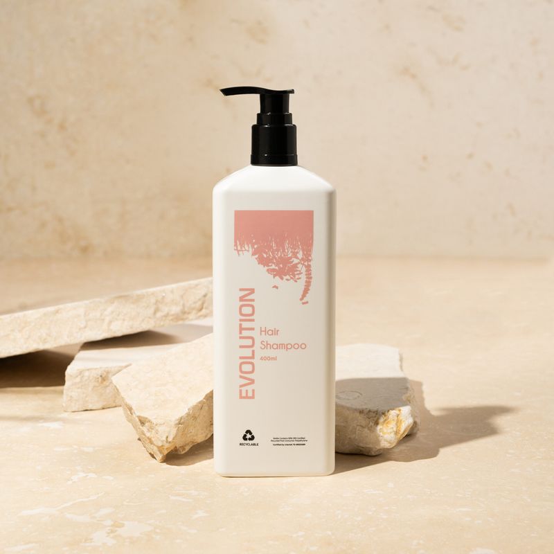 EVOLUTION Floating Dispenser Hair Shampoo 400mL (20)