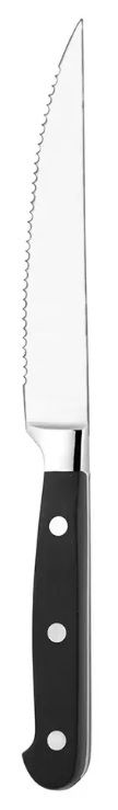 ATHENA Steak Knife Point Top Black Handle 230mm