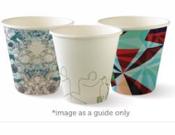 BIOPAK Art Series SW Cup 8oz (90mm) (50)