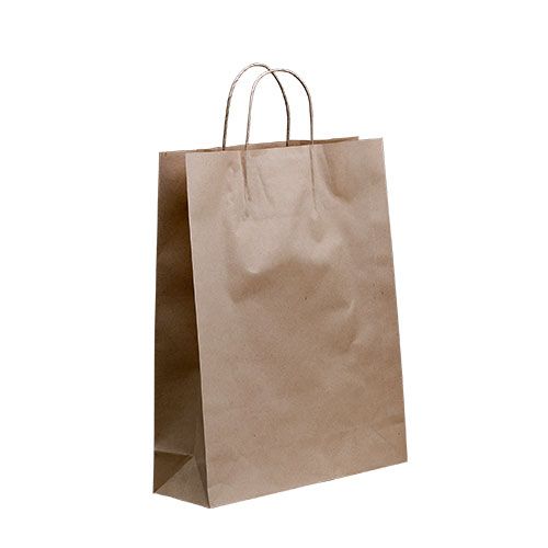 TAILORED Twist Handle Bag Kraft 420 x 320+110 BKPT420-F 5 x 50