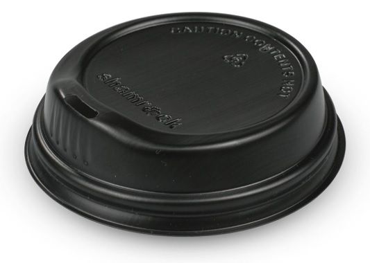 SHAMROCK Black Sipper Lid for 8 to 20oz (90mm) Cups 20 x 50
