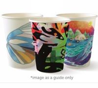 BIOPAK Art Series SW Cup 12oz (90mm) (50)