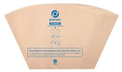 PACVAC Disposable Paper Dust Bag 2.5L DUB034 (10)