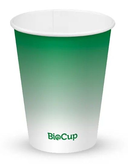 BIOPAK Green Cold Paper BioCup 12oz 20 x 50