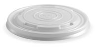 BIOPAK PLA White Lid To Suit 12 - 32oz BioBowl 10 x 50