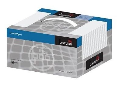 BASTION HandiWipes Carry Box White 30 x 50cm 4 x 150 BHW2122