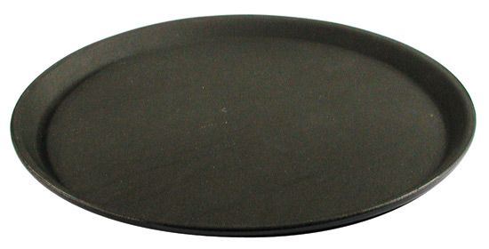 Serving Tray Non Slip Plastic Round 400mm