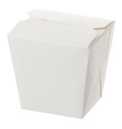 Food Pail No Handle White 8oz (450)