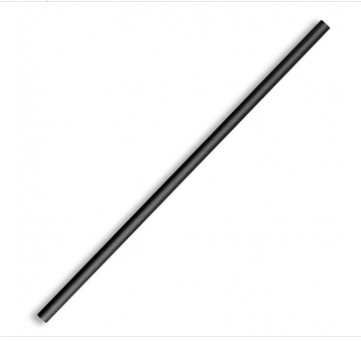 BIOPAK BioStraws Standard Paper Black (2500)