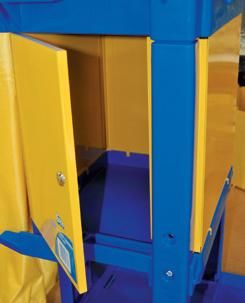 OATES Locking Cabinet to suit Janitor Cart
