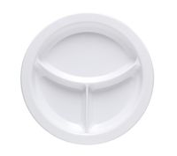 ALADDIN Plate 3 Cavity White J420