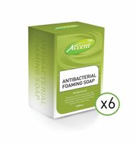 ACCENT Antibacterial Foaming Soap 6 x 1L