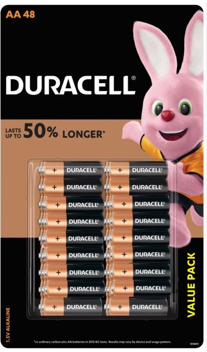 DURACELL Alkaline Battery AA (48)