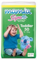 Premium Nappies Toddler 10-15Kg (Green) (50)
