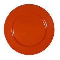 SUPERWARE Melamine Round Plate 230mm Red