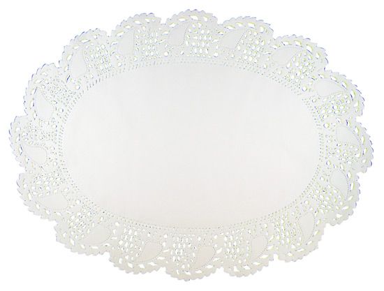 Oval Doyley 356 x 265mm (250)