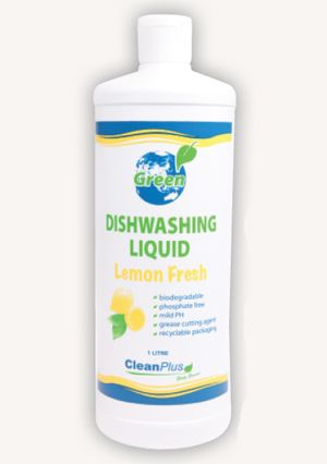 CLEAN+ Dishwash Liquid Lemon Fresh 12 x 1L