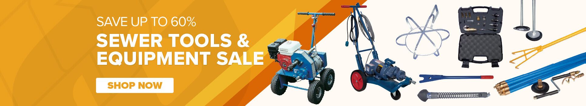 Sewer Tools & Equipment Sale
