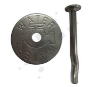 SS Marker Disc with Pin - Water