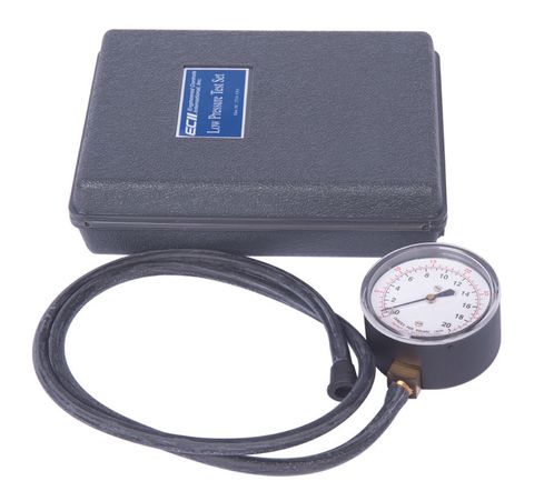 Gas pressure deals measuring device