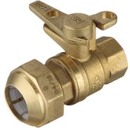 Ball Valves DZR PE x F T-Handle