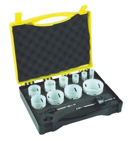 Bi-Metal Holesaw Electricians Kit