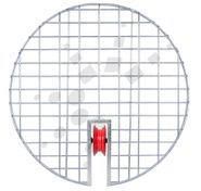 Round Manhole Grate with Guide Wheel