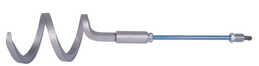 Sewer Rod Flex Style Square Bar Corkscrew 80 mm ,Sewer Tools and ...