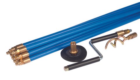 Sewer Rod Set Lockfast Poly Rods 9 m Kit ,Sewer Tools and Equipment ...