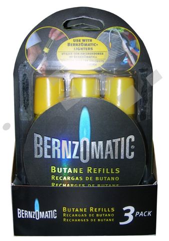 Butane Refill 3 Pack