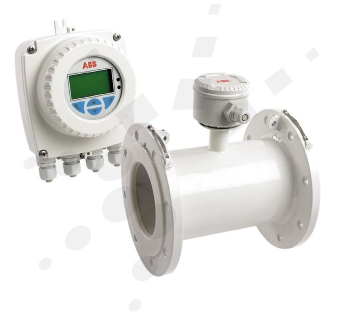 ABB WaterMaster Flowmeter 100 mm ,Materials Meters