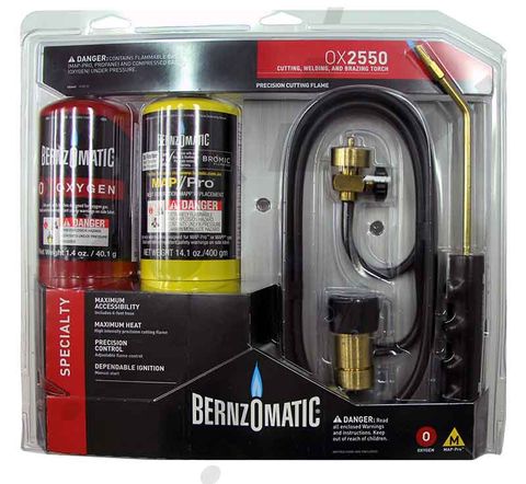 Bernzomatic Gas/Oxy Brazing and Welding Kit