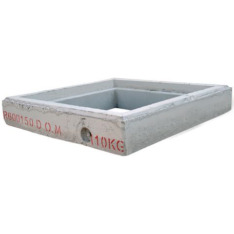 Concrete Pit Riser 450 x 450 x 150 mm ,Materials - Fittings and ...