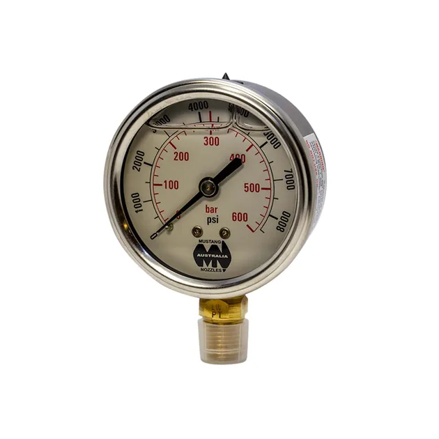 Mustang Pressure Gauge ,Sewer Tools and Equipment,Water Jetting,Jetter