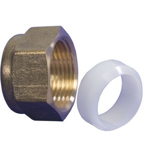 Compression 3/4 Brass Olive, Copper Pipe Fittings