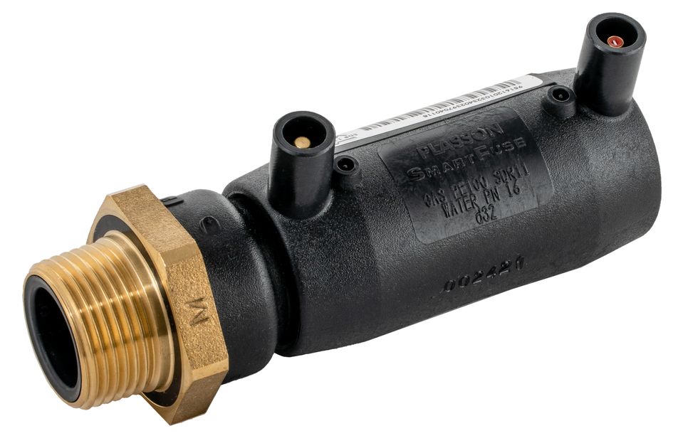 Electrofusion Poly Male Transition Coupling 25 mm x ¾" ,Materials