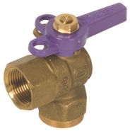 Ball Valve 90 Degree F x F Lilac