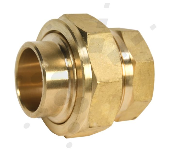 No. 69 Brass Female Unions ,Materials Fittings and Components,Screwed